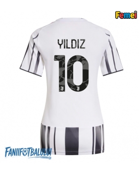 Juventus Kenan Yildiz #10 Tricou Fotbal Replică 2025-26 Femei Acasa